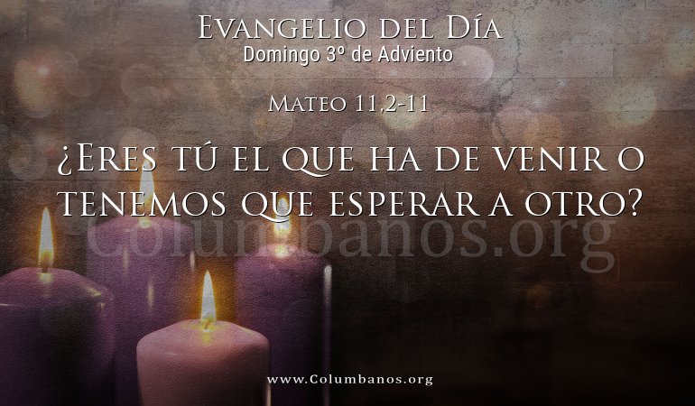 Mateo 11,2-11