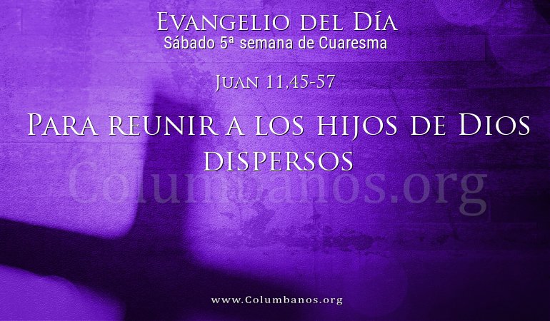 Juan 11,45-57