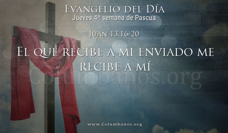 Juan 13,16-20
