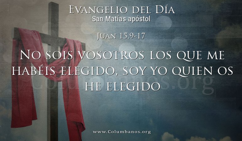 Juan 15,9-17