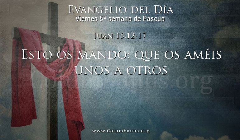 Juan 15,12-17