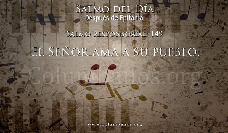 Salmo responsorial: 149 Salmo responsorial: 149