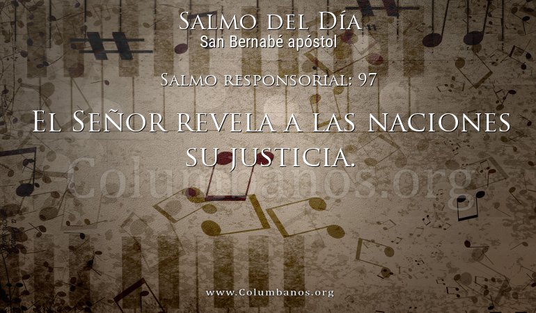 Salmo responsorial: 97