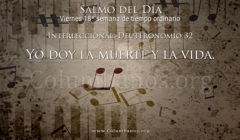 Interleccional: Deuteronomio 32