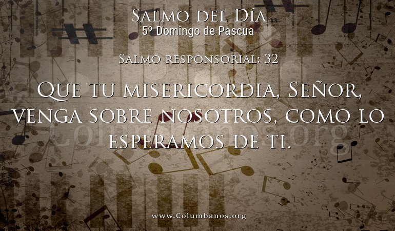 Salmo responsorial: 32