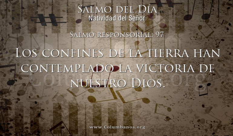 Salmo responsorial: 97
