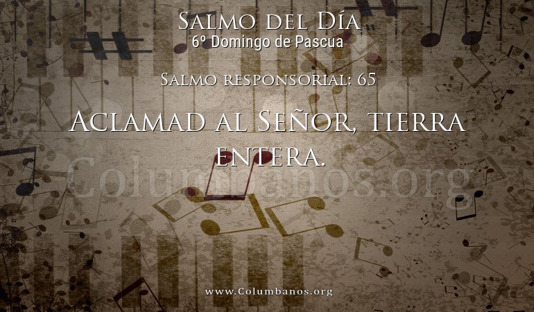 Salmo responsorial: 65
