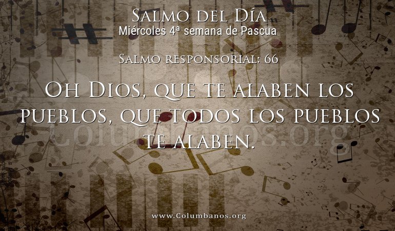Salmo responsorial: 66