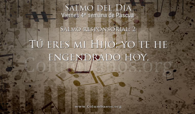 Salmo responsorial: 2
